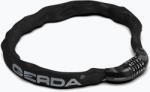 Gerda Contra Combo 900/6C fekete kerékpárzár