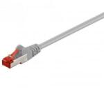 Goobay S/FTP CAT 6 patch kábel (PiMF) 1m szürke (93569) (93569)