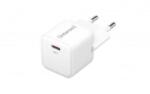 Intenso W30C GaN hálózati töltő USB-C fehér (7803022) (7803022)