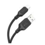 hoco. X90 USB-A - Lightning adat- és töltőkábel 1m fekete (X90_USB_LIGHTNING_B)