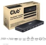 Club 3D CLUB3D Thunderbolt 4 notebook dokkoló fekete (CSV-1582)