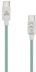 SBOX USB Type-C - USB Type-C adat- és töltőkábel 60W, 1m zöld (TYPEC-1-G)