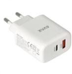 AVAX CH360 SPEEDY USB-A + USB-C 65W hálózati töltő fehér
