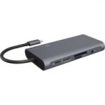 RaidSonic ICY BOX 10-in-1 dokkoló szürke (IB-DK4040A-CPD)