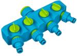 PALISAD 3/4"-1" 4 csatornás elosztó, műanyag Luxe (657878) (657878)