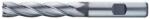 Forum Freza cilindro-frontala, lunga, tip N, 4 taisuri, DIN844L HSS-Co8% 10mm, Forum (4317784826884)