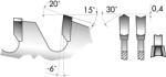 Forum Panza fierastrau circular Forum, HW DH negativ, 303x30x3.2mm, 60 dinti (4317784870283) - constructii-mag