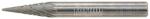 Forum Freza forma conica Forum, SKM 0618, 6x18mm (4317784889346) - constructii-mag