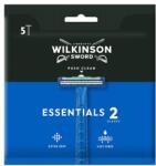 Wilkinson Sword Essentials borotva 2 pengével, krémezőcsíkkal 5 db