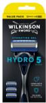 Wilkinson Sword Hydro ötpengés borotva hidratáló zselével 4 db
