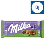 Milka alpesi tej felhasználásával készült tejcsokoládé egész mogyoróval 95 g