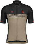 Scott Jersey M's RC Team SS férfi kerékpáros mez M / fekete/barna
