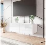 MIRJAN 24 Faliszekrény CALABRINI 34x105 cm fehér MJ0102 (MJ0102)