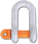 BETA 8026R 12 egyenes emelőkengyel csavaros csappal, nagyszilárdságú ötvözött acél tűzíhorganyzott (ROBUR 8026R/12) (BETA-080260212)