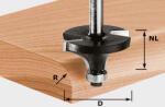 Festool lekerekítő maró HW S8 D19, 1/R3 KL (FESTOOL-491010)
