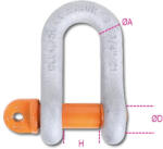 BETA 8026R-K egyenes emelőkengyel csavaros csappal, nagyszilárdságú ötvözött acél tűzíhorganyzott (ROBUR 8026R-K/16) (BETA-080269216)