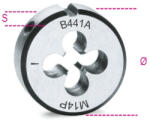 Beta 441A 16X150 Menetmetsző, metrikus finom menet, krómacélból (BETA 441A/16X1, 5) (BETA-004410114)
