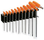 Beta 96T/SP11 11 részes T-szárú imbuszkulcs szerszám készlet markolattal, tartóval (BETA 96T/SP 11) (BETA-000960957)