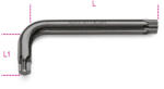 Beta 97TX 60 Hajlított Torx(R)-imbuszkulcs, barnított (BETA 97TX/60) (BETA-000970060)
