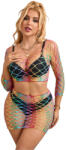 Subblime 952440 - set sexy plasă curcubeu - S-L (8435565952440)