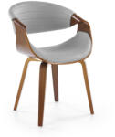  KAEL K544 étkezőszék - dió/szürke (1000091504)