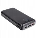 VEGER powerbank 30000 mAh Pd QC3.0 3A 20W L30 (W3008PD) fekete (6970453554167)
