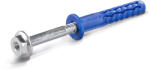 KOELNER 10x100 8db FFS lapos peremű dűbel, hatlapfejű peremes csavarral (TORX) R-S11-FFSN10K100/4 (K-64614) - kellegyszerszam
