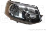 VW T5 2009-2014 Transporter - Fényszóró H4 jobb, fekete h. (motorral) MM