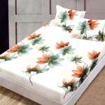 Ralex Set husa de pat Finet Elegance + 2 fete perna pentru saltea de 180x200 cm, Alb, HF2FP81 Lenjerie de pat