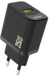 Dudao A27S GaN hálózati töltő adapter USB 25W, fekete
