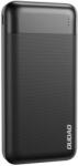 Dudao K18-1W Power Bank 10000mAh USB / USB-C / Micro USB 10W, fekete