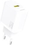 Dudao A27S GaN hálózati töltő adapter USB 25W, fehér