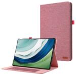  FABRIC Flip fedél a Huawei MatePad-hez Pro 12, 2 rózsaszín