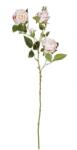 Bizzotto Trandafir artificial alb roz 72 cm (0172276deco)