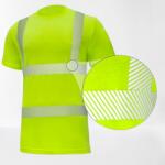 Naprotect Tricou reflectorizant, cu benzi reflectorizante segmentate galben (5831)