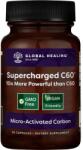Global Healing Supercharged C60® - Микроактивиран активен въглен, 30 капсули Global Healing (03114 (C60-30))
