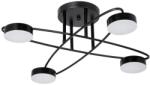 Venti Lustră LED aplicată 4xLED/7W/230V negru (VE0523)