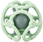 NATTOU Szilikon rágóka labda 2in1 BPA mentes 10 cm mint