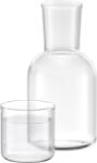 Siguro Crystal Duo kancsó és pohár szett, 780 ml + 220 ml, 2 darabos készlet (SGR-GW-CG650Z)