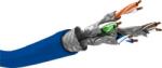 Goobay S/FTP CAT7a Installációs kábel 250m - Kék (91894)