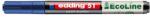 edding Lakkmarker EDDING 51 1-2 mm kék (7580260002) - tonerpiac