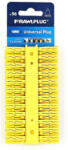 KOELNER 96 db 5x24mm UNO univerzális, minden anyaghoz alkalmas tipli R-U1-YEL-96-C (K-06228)