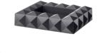 Colibri Quasar Gunmetal, nagy méretü szivar hamuzó 6 szivar számára - sötétszürke (C-AT100T3)