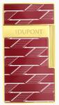 S.T. Dupont BQ Biggy Burgundy Monogram 1872 exkluzív szivargyújtó - Bordó és arany színű (025078B)
