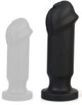 TheAssGasm DICKY M - prémium fekete anális dugó 17 x 6 cm