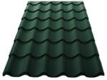 Kálló-fém KCS 350 mm-es cserepeslemez / 2100mm hosszúság / 0.5mm vastagság / RAL 6011 - középzöld, rezedazöld - KÁLLÓ-fém