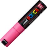 uni Marker UNI Posca PC-8K, varf tesit, 8.0mm, roz