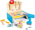 Hape Jucarie din lemn Hape - Bancul de lucru al micului inginer (E3221A) Set bricolaj copii