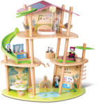 Hape Set de joaca din bambus - Casa Ursilor 25 piese (E3413A) Casuta papusi