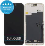 Apple Ecran Soft OLED 120Hz pentru iPhone 15 Pro Max, Sticlă tactilă cu ramă, FixPremium